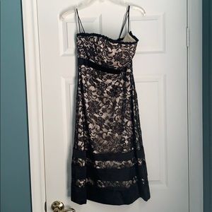 Badgley Mischka Strapless Dress